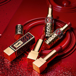 Son YSL Rouge Pur Couture Holiday Edition 83 Fiery Red (Limited) - Màu Đỏ Gạch - Image 6
