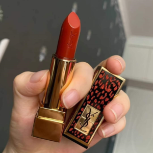 Son YSL Rouge Pur Couture Holiday Edition 83 Fiery Red (Limited) - Màu Đỏ Gạch - Image 3