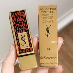 Son YSL Rouge Pur Couture Holiday Edition 83 Fiery Red (Limited) - Màu Đỏ Gạch - Image 7