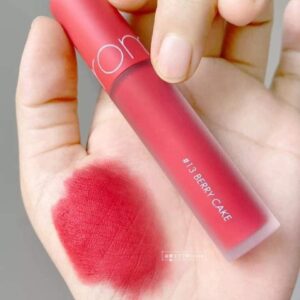 Son Romand Zero Velvet Tint #13 Berry Cake - Màu Đỏ Sáng - Image 3