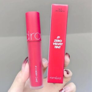 Son Romand Zero Velvet Tint #13 Berry Cake - Màu Đỏ Sáng - Image 6