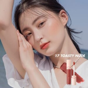 Son Romand Zero Velvet Tint 17 Toasty Nude - Màu Cam Nude - Image 7