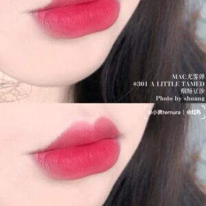 Set Son Mac Travel Exclusive Powder Kiss Fullsize (301, 307, 313 + Kèm Túi) - Màu (301-Hồng Nhẹ, 307-Hồng Dâu, 313-Cam Đào) - Image 8