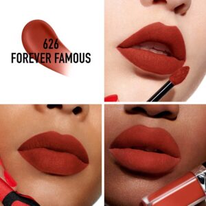Son Kem Dior Rouge Forever Liquid 626 Forever Famous - Màu Cam Gạch - Image 3