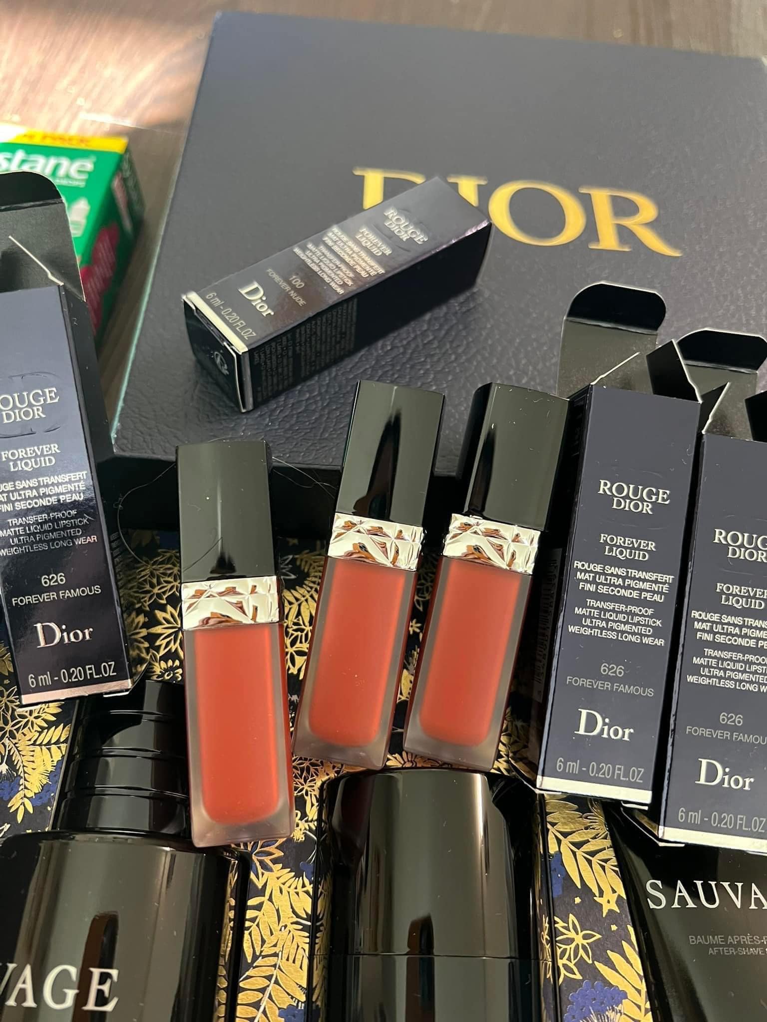 Son Kem Dior Rouge Forever Liquid 626 Forever Famous - Màu Cam Gạch - Image 8