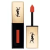 Son Kem YSL Rouge Pur Couture Glossy Stain Laque 08 Orange De Chine – Màu Cam Đào