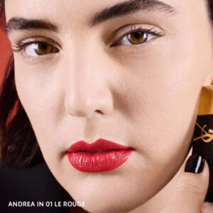 Son YSL The Bold 01 Le Rouge - Màu Đỏ Thuần (New) - Image 4