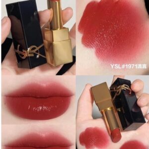Son YSL The Bold High Pigment Lipstick 1971 Rouge Provocation - Màu Đỏ Gạch (New) - Image 4