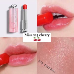 Son Dưỡng Dior Addict Lip Glow 015 Cherry - Màu Đỏ Cherry - Image 3