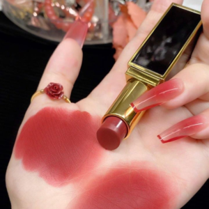 Son Tom Ford Lip Color Satin Matte 90 Fete - Màu Đỏ Hồng Đất (New) - Image 5
