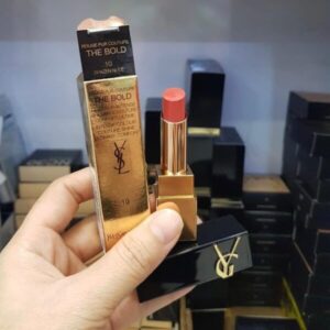 Son YSL The Bold High Pigment Lipstick 10 Brazen Nude - Màu Hồng Nude (New) - Image 8