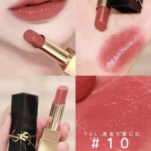 Son YSL The Bold High Pigment Lipstick 10 Brazen Nude - Màu Hồng Nude (New) - Image 9
