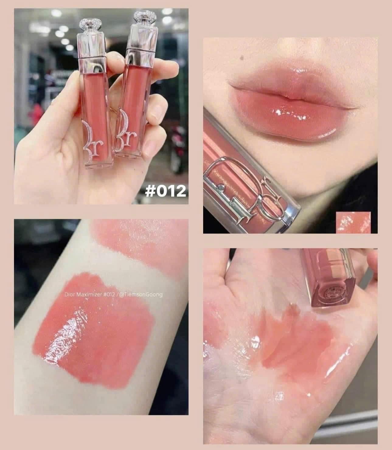 Son Dưỡng Dior Collagen Addict Lip Maximizer 012 Rosewood - Màu Hồng Cam - Image 6