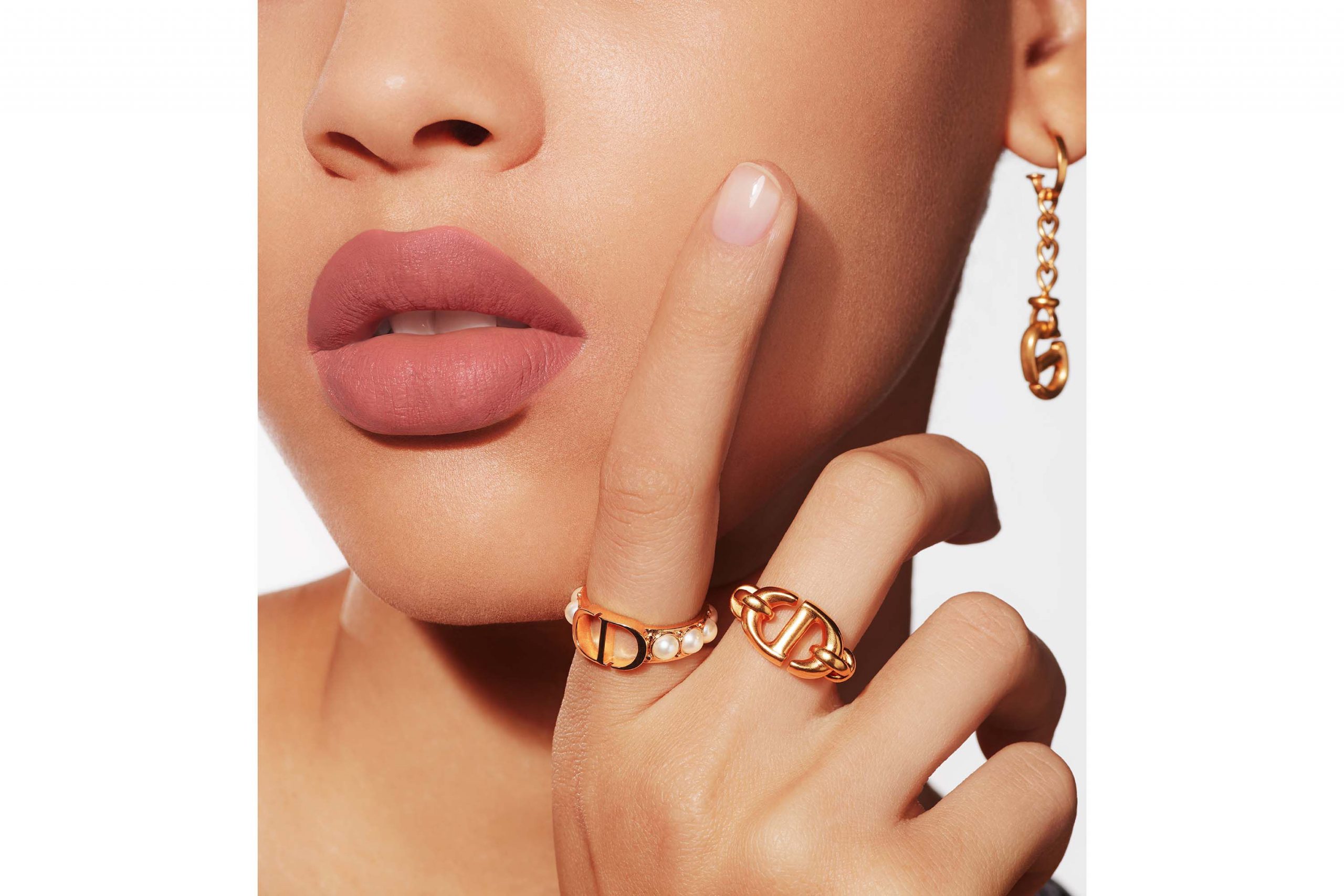 Son Dior Rouge Forever Transfer Proof Lipstick 100 Forever Nude Look (New) - Màu Hồng Nude - Image 6