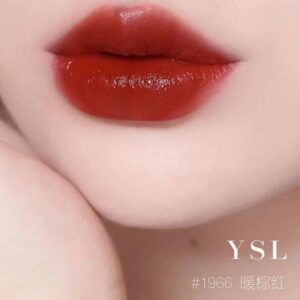 Son YSL Rouge Pur Couture Satin Lipstick Collection 1966 Rouge Libre (New) - Màu Đỏ Gạch - Image 7