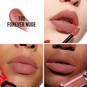 Son Kem Dior Rouge Forever Liquid 100 Forever Nude - Màu Hồng Nude - Image 3