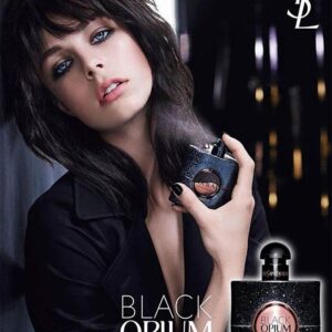 Set Nước Hoa Nữ YSL Black Opium Holiday Party Kit Sét 3 Món (90ML + 10ML + Son YSL Slim 308 Màu Đỏ Đậm) - Image 4