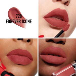 Son Kem Dior Rouge Forever Liquid 720 Forever Icone - Màu Đỏ Hồng Đất - Image 3