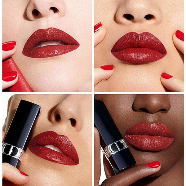 Son Dior Rouge Dior Satin 869 Sophisticated New - Màu Đỏ Nâu - Image 5