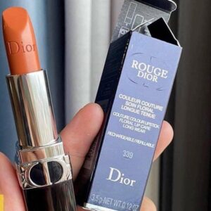 Son Dior Rouge Dior Satin 339 Grège New - Màu Cam Đất - Image 5