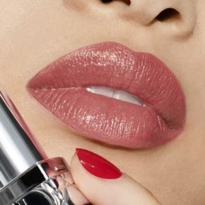 Son Dior Rouge Dior Metallic 525 Chérie New - Màu Hồng Đào - Image 9
