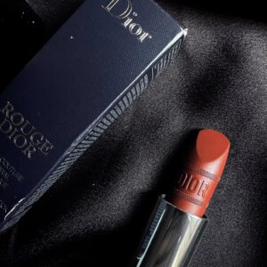 Son Dior Rouge Mitzah Matte Limited Edition 915 Soft Burgundy - Màu Đỏ Nâu Đất - Image 6