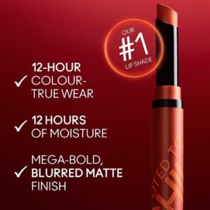 Son MAC Chili'S Crew Powder Kiss Velvet Blur Slim 877 Devoted To Chili (Limited Edition) - Màu Đỏ Gạch - Image 5