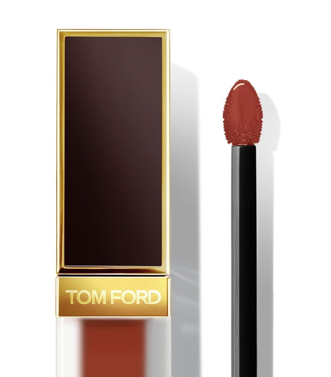 Son Kem Tom Ford Liquid Lip Luxe Matte 122 Smitten - Màu Đỏ Đất - Image 9