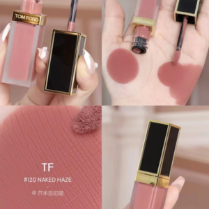 Son Kem Tom Ford Liquid Lip Luxe Matte 120 Naked Haze - Màu Hồng Nude - Image 3