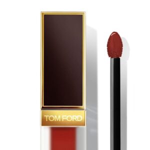 Son Kem Tom Ford Liquid Lip Luxe Matte 123 Devoted - Màu Đỏ Nâu - Image 5