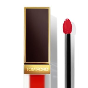 Son Kem Tom Ford Liquid Lip Luxe Matte 129 Carnal Red - Màu Đỏ Cam Hồng - Image 6