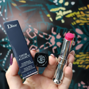 Son Dior Addict Rouge Brillant Couleur Intense 877 Blooming Pink - Màu Hồng Đỏ - Image 7