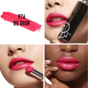 Son Dior Addict Rouge Brillant Couleur Intense 976 Be Dior – Màu Hồng Cánh Sen - Image 3