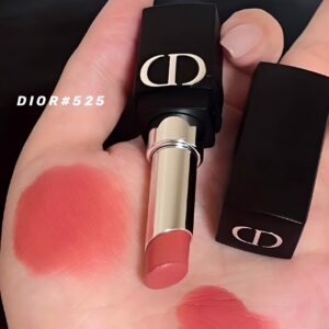 Son Dior Rouge Forever Transfer Proof Lipstick 525 Forever Chérie (New) - Màu Hồng Cam Đất - Image 6