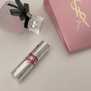 Son YSL Rouge Volupte Candy Glaze 12 Coral Excitement - Màu Cam San Hô - Image 6