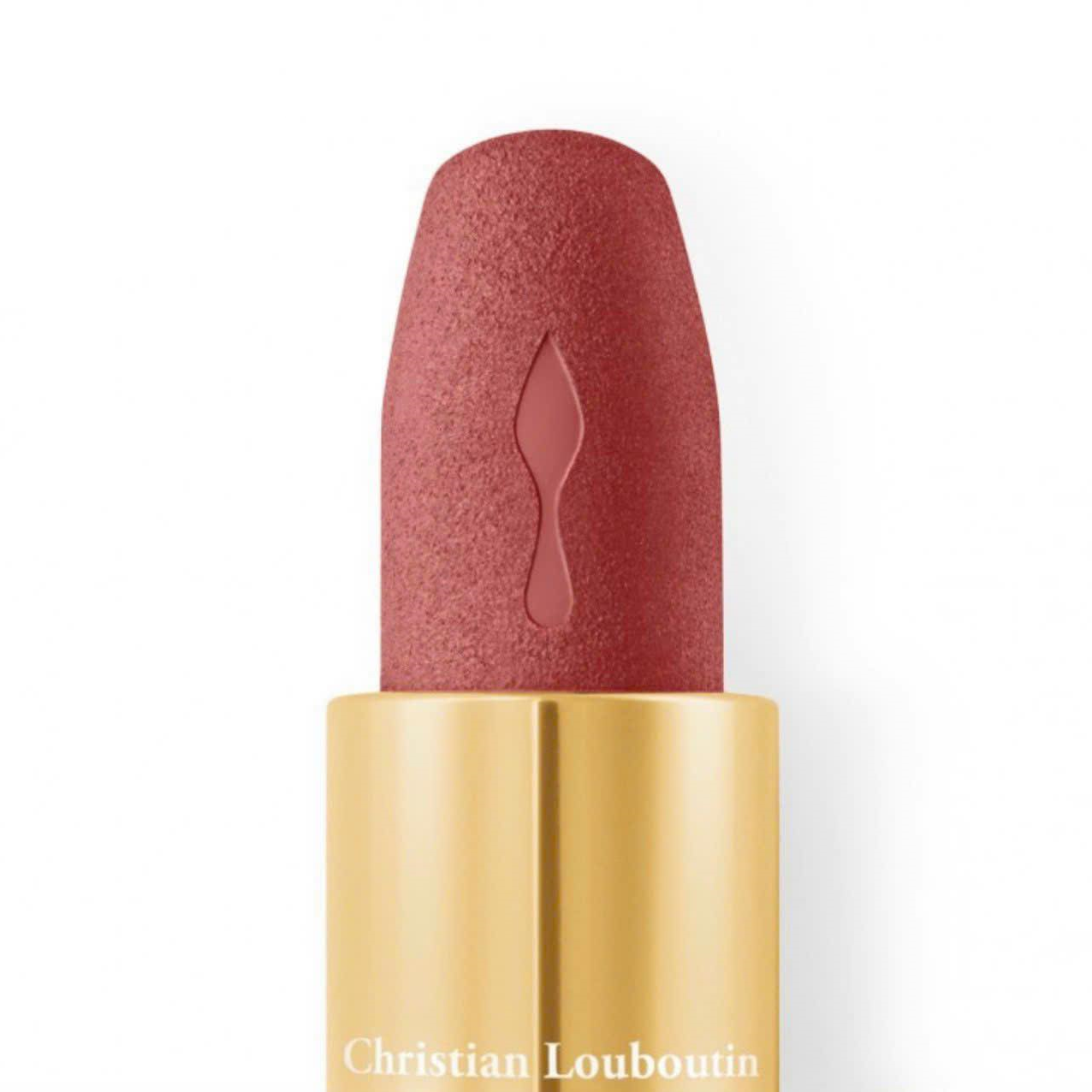 Son Christian Louboutin Matte Lipstick Bare Rococotte 013M (Mới Nhất) – Màu Hồng Đất - Image 3