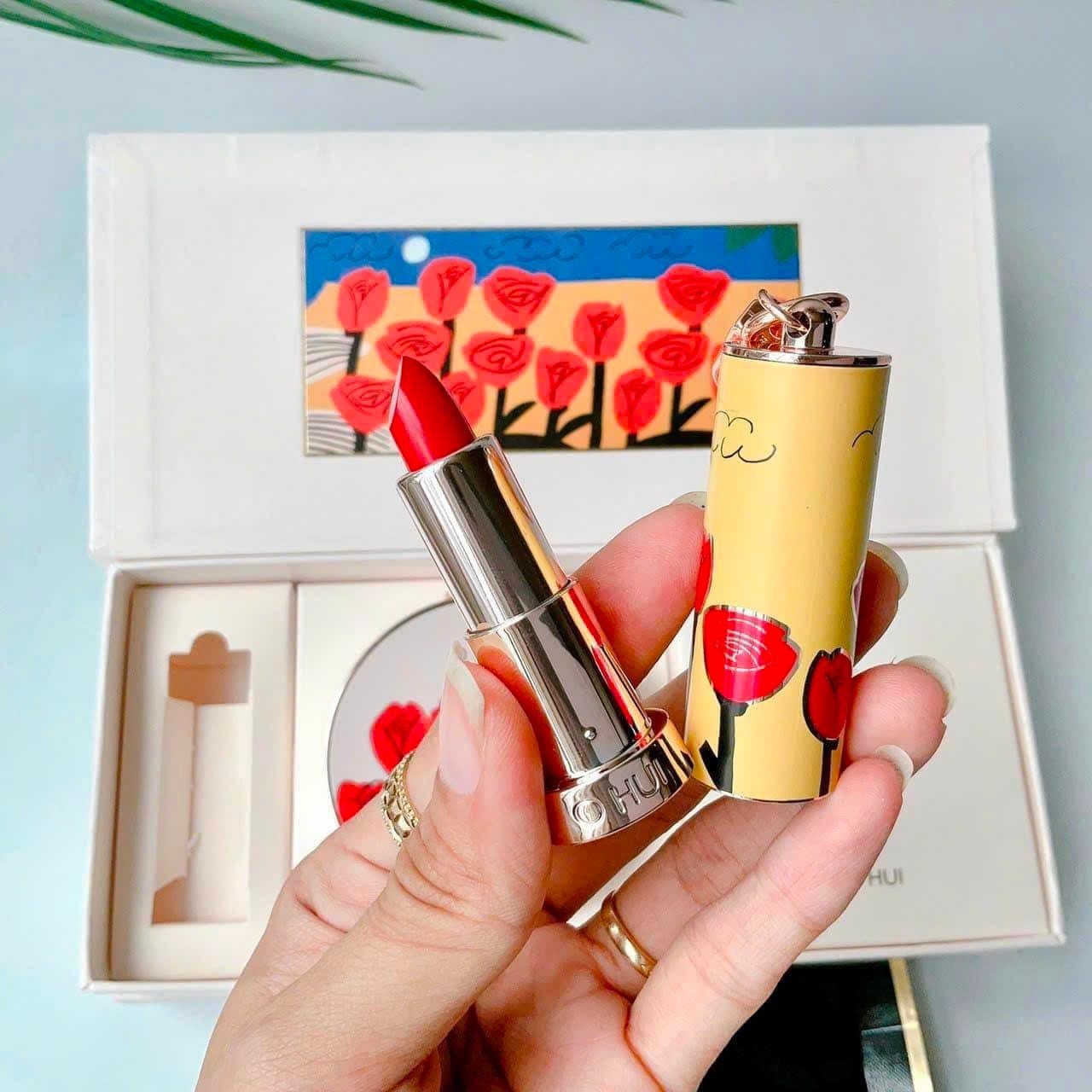 Set Phấn Nước Chống Nắng Ohui Ultimate Cover Lifting Cushion Flower Limited Edition - Image 3