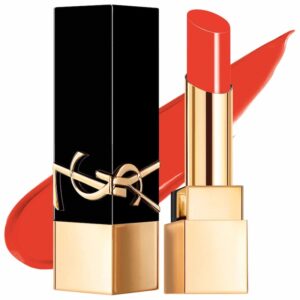 Son YSL The Bold 07 Unihibited Flame - Màu Đỏ Tươi Ánh Cam (New) - Image 5