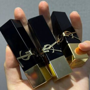 Son YSL The Bold 07 Unihibited Flame - Màu Đỏ Tươi Ánh Cam (New) - Image 8