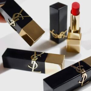 Son YSL The Bold 07 Unihibited Flame - Màu Đỏ Tươi Ánh Cam (New) - Image 7