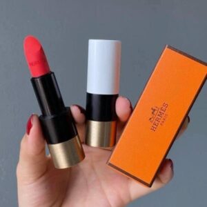Son Hermès Matte 46 Rouge Exotique - Màu Hồng Cam San Hô - Image 8