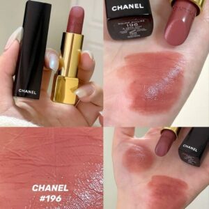 Son Chanel Rouge Allure Luminous Intense 196 À Demi-Mot - Màu Hồng Đất - Image 3