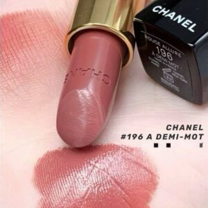 Son Chanel Rouge Allure Luminous Intense 196 À Demi-Mot - Màu Hồng Đất - Image 5