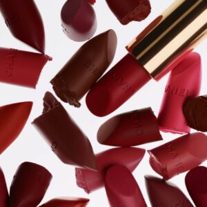 Son Chanel Rouge Allure Velvet 58 Rouge Vie - Màu Đỏ Mận Chín - Image 5