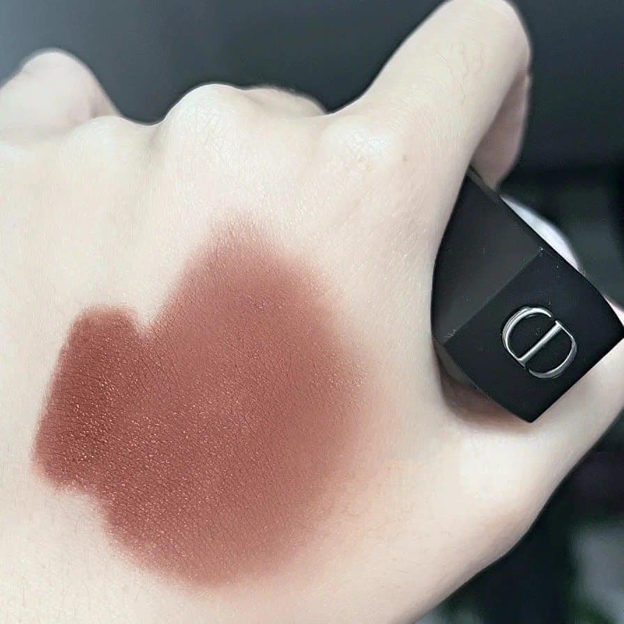 Son Dior Rouge Forever Transfer Proof Lipstick 300 Forever Nude Style (New) - Màu Nâu Đất - Image 5