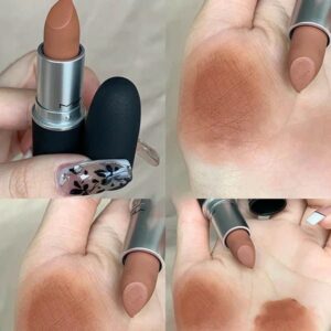 Son Mac Powder Kiss 312 Impulsive - Màu Cam Đất - Image 5