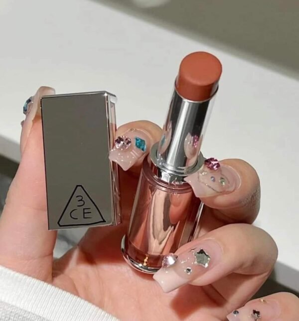 Son 3CE Blur Matte Lipstick Apricot Filter - Màu Cam Đào San Hô - Image 5