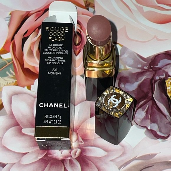 Son Chanel Rouge Coco Flash Hydrating Vibrant Shine Lip Colour 56 Moment - Màu Trà Sữa - Image 7