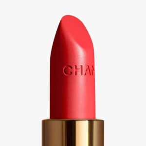 Son Chanel Rouge Allure Velvet 47 Flamboyante - Màu Đỏ Đào Ánh Cam - Image 5