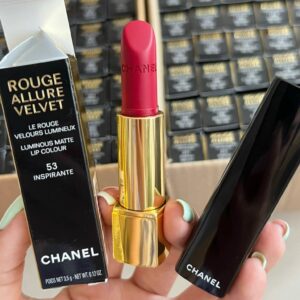 Son Chanel Rouge Allure Velvet 53 Inspirante - Màu Đỏ Hồng Đất - Image 7